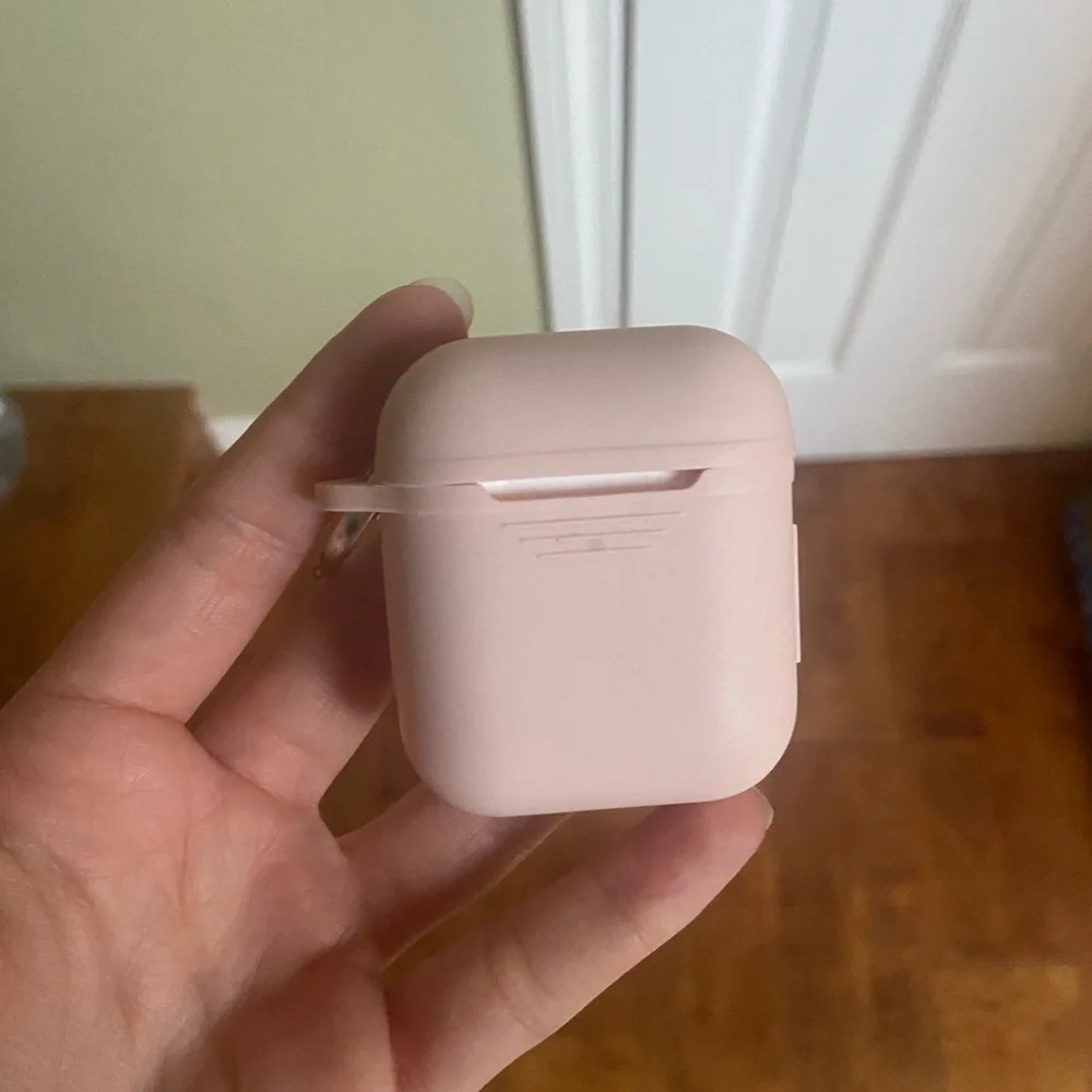 Wireless Earbuds with Pink Case